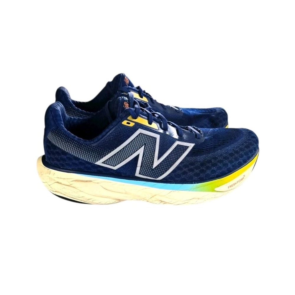 New Balance Fresh Foam‎ X Mens Athletic Shoes Size 14 Inkwell Blue M1080N14